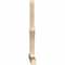 Ekena Millwork Richland Smooth Timber Gable Bracket, Douglas Fir, 84"W x 49"H x 3 1/2"D x 3 1/2"F, 14/12 Pitch GBW084X49X0404RIC00SDF - alternate 4